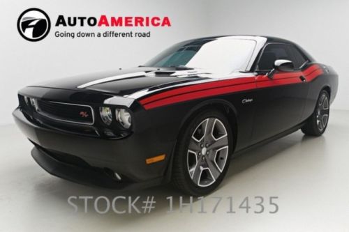 2012 dodge challenger rt 12k low miles htd seats nav push start auto aux