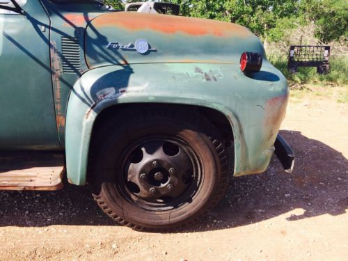 Purchase used 1955 Ford F600 Truck with hydraulic dump bed ... 1955 ford horn wiring 