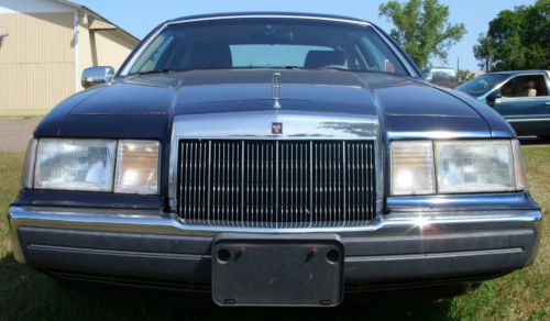 1989 lincoln mark vii bill blass sedan 2-door 5.0l