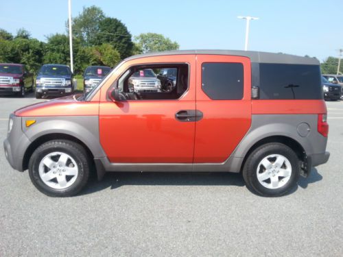 03 honda element ex i4 manual 5spd. great mpg low reserve clean autocheck! wow