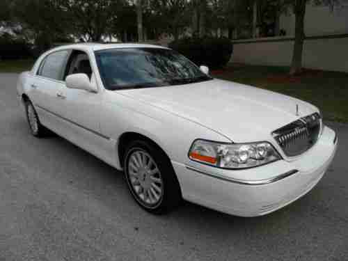 WHITE / TAN LEATHER / VERY LOW MILES / FLORIDA CAR / OLDER GENTLEMAN, US $9,500.00, image 3