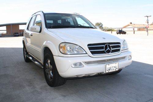 2002 mercedes-benz ml500, 4wd, automatic, navi, multi disc, clean autocheck