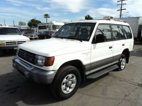 1995 mitsubishi montero ls sport utility 4-door 3.0l, no reserve