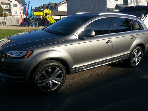 2012 audi q7 tdi diesel premium plus quattro, factory warranty of 4 years/50k mi