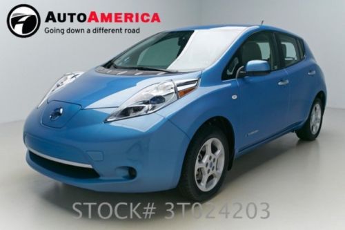 2012 nissan leaf sv 14k low miles nav aux usb htd seats one 1 owner clean carfax