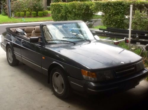 1994 saab 900 turbo convt 75k original miles 5 speed manual
