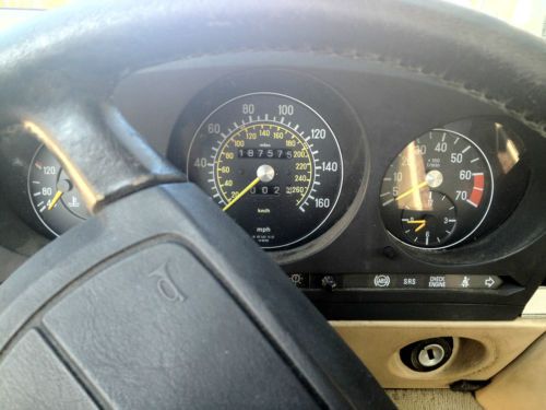 1989 Mercedes Benz Gray Convertible 560 SL 560SL, image 4