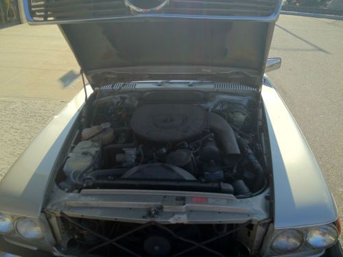 1989 Mercedes Benz Gray Convertible 560 SL 560SL, image 7