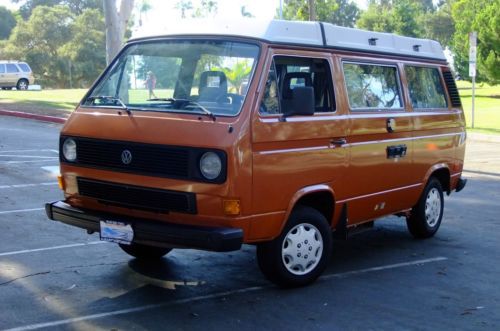 84 vw vanagon westfalia camper van