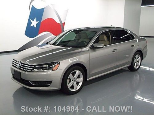 2013 volkswagen passat se tdi diesel 6-speed nav 26k mi texas direct auto