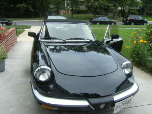 1987 alfa romeo spider graduate