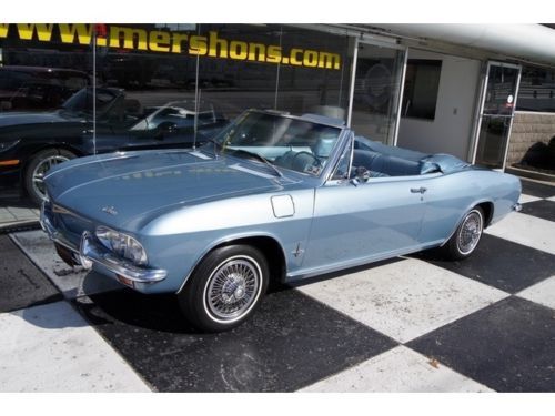 1965 chevrolet corvair convertible complete rotisserie restoration