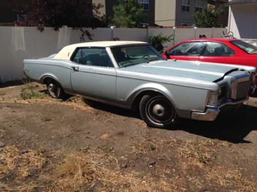 1969 lincoln continental mark iii cartier edition