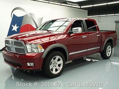 2012 dodge ram laramie ltd crew hemi sunroof nav 4k mi texas direct auto