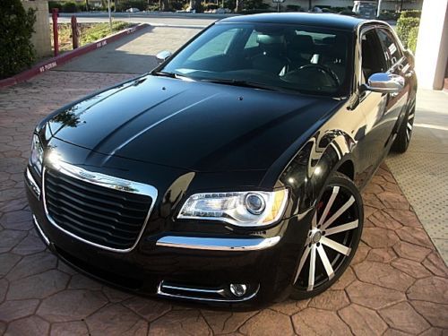 2014 chrysler 300c hemi 5.7 liter 360hp 22&#034; wheels &amp; tires rims custom grille14