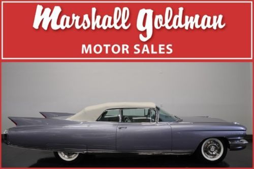 1960 cadillac eldorado biarritz convt heather/white fact a/c finest available