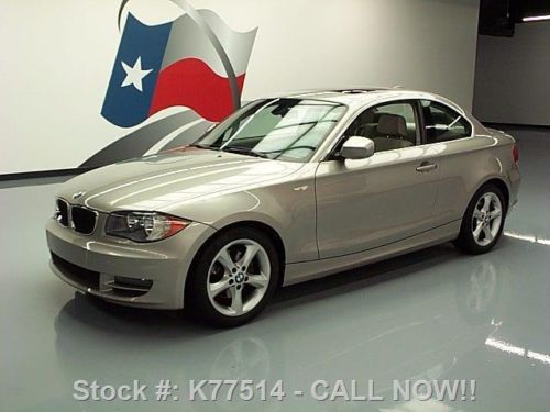 2010 bmw 128i coupe automatic heated seats sunroof 61k texas direct auto