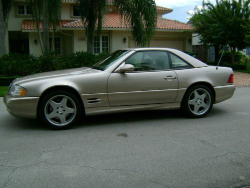 2002 sl 500 w/ amg sport pkg. - 34k mi. - all orig. - mint cond. in/out - loaded