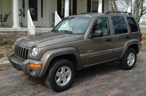 2002 jeep liberty limited sport utility 4-door 3.7l- clean, well maintained
