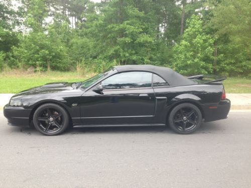 Black convertible gt  low miles