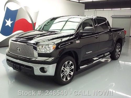 2012 toyota tundra crewmax 4x4 tx edition leather 55k texas direct auto