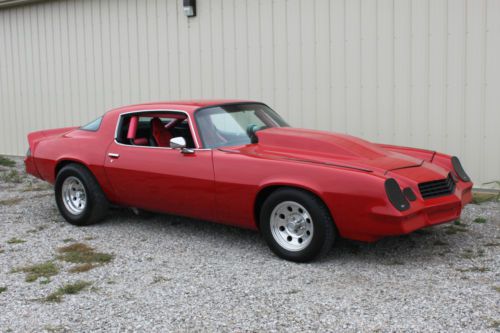 1978 chevy camaro drag car