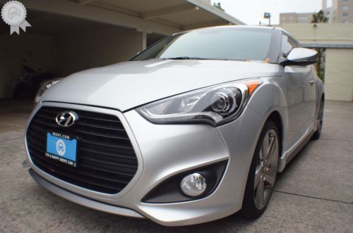 2013  hyundai veloster 3dr hatchback w/black interior
