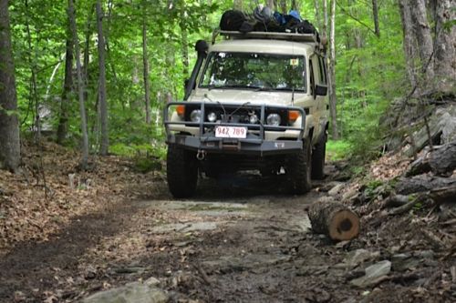 1988 toyota land cruiser hj75 diesel troopy  legal australian import series 70