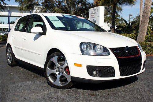 09 vw gti autobahn, manual transmission, certified! free shipping! we finance!