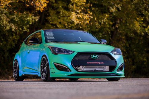2013 hyundai veloster turbo hatchback 3-door 315hp 1,100 miles!!!!!