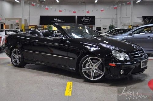 2007 mercedes-benz clk63 convertible, sat, cd, suede