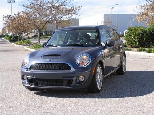 2012 mini cooper clubman s wagon supercharged