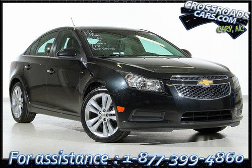 11 cruze ltz 51k moonroof leather heated seats pioneer audio sedan rwd crcars