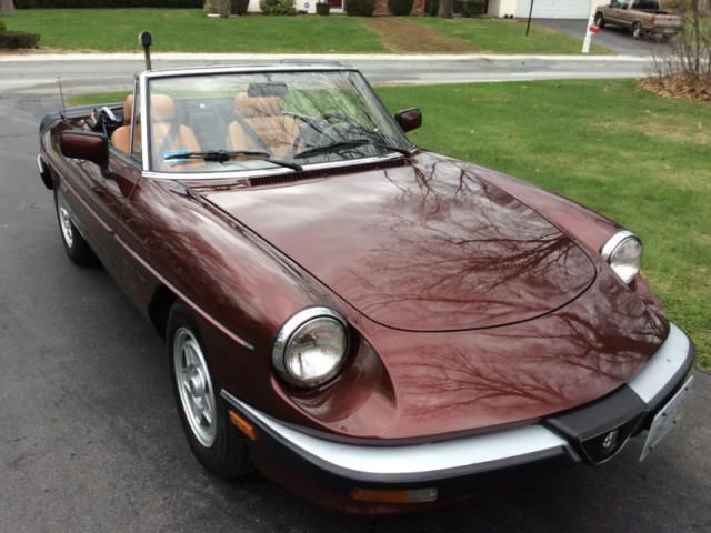 Alfa romeo spider veloce