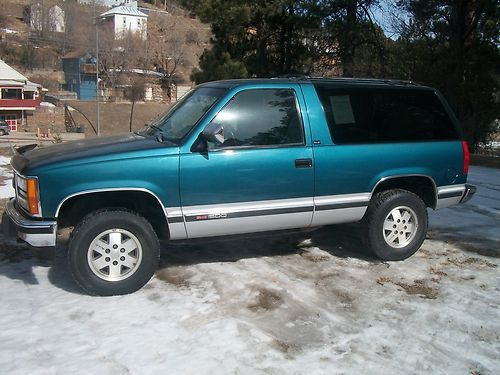 1993 gmc yukon sle sport utility 2-door 5.7l