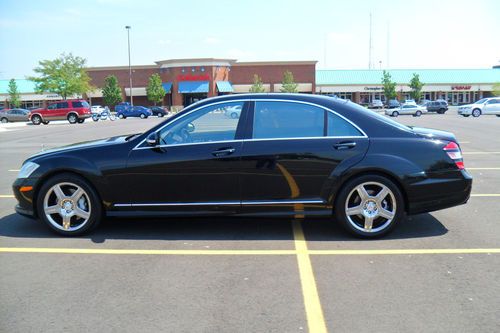 Mercedez benz s-550 4 matic amg. p2 package, moonroof, chrome rims