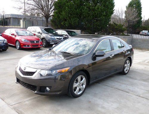 2010 acura tsx  sedan 4-door 2.4l aluminim wheels leather