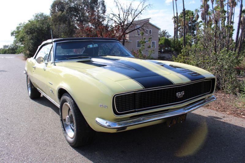 1967 chevrolet camaro rs ss 396