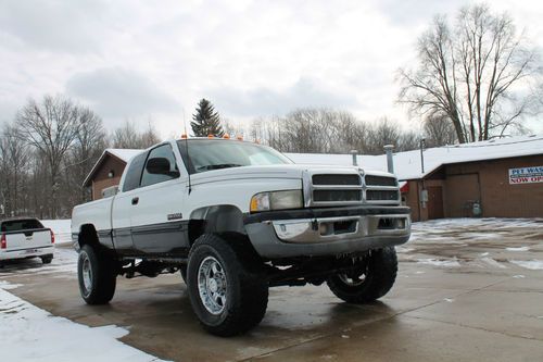 4x4 12 valve cummins diesel quad cab short bed holy grail automatic rare no rust