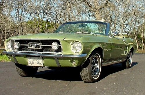 1967 mustang gta convertible