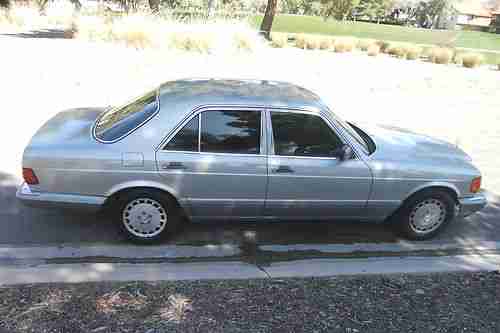 1990 MERCEDES BENZ 300SE LUXURY SEDAN ANTHRACITE GRAY LEATHER SUNROOF NO RESERVE, US $3,500.00, image 6