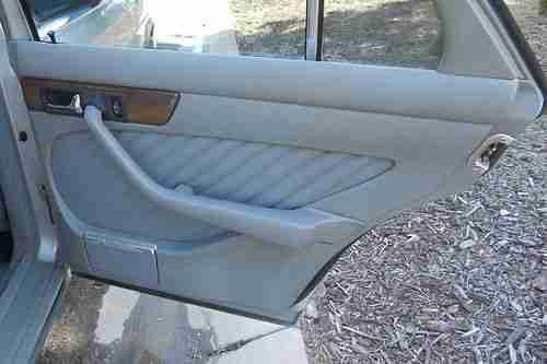 1990 MERCEDES BENZ 300SE LUXURY SEDAN ANTHRACITE GRAY LEATHER SUNROOF NO RESERVE, US $3,500.00, image 13