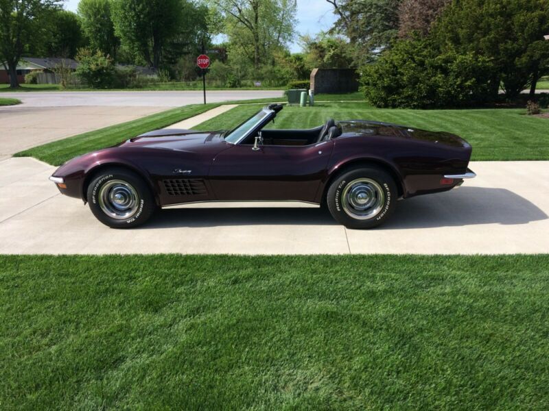 1971 Chevrolet Corvette Deluxe black leather, US $15,050.00, image 2