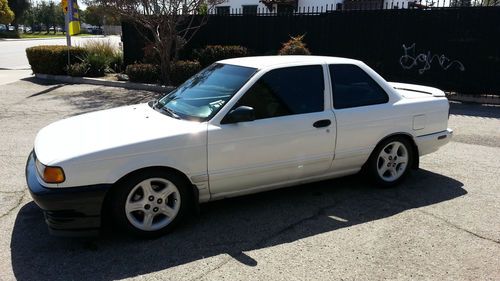 1991 nissan sentra se-r with jdm sr-20det red top sr20 det tuned with nistune!