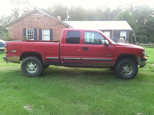 2000 chevrolet silverado 1500 ls extended cab pickup 4-door 5.3l z71