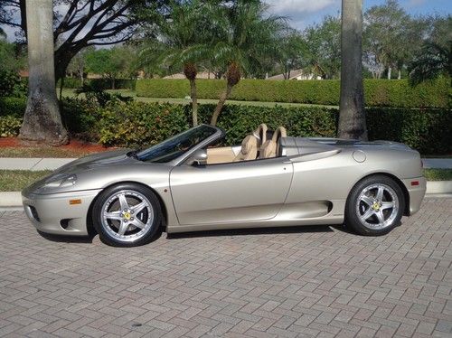 2001 ferrari 360 f1 spider