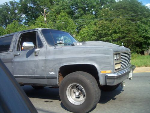 1989 chevrolet blazer silverado sport utility 2-door 5.7l