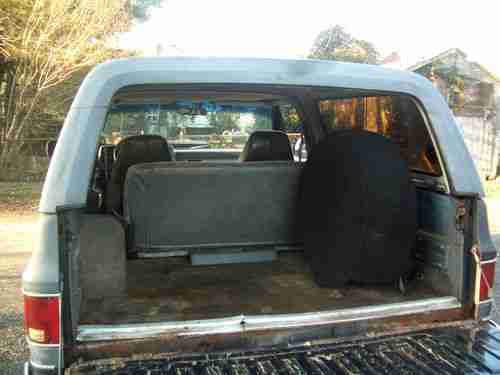 1989 Chevrolet Blazer Silverado Sport Utility 2-Door 5.7L, US $2,500.00, image 4