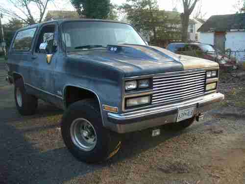 1989 Chevrolet Blazer Silverado Sport Utility 2-Door 5.7L, US $2,500.00, image 6