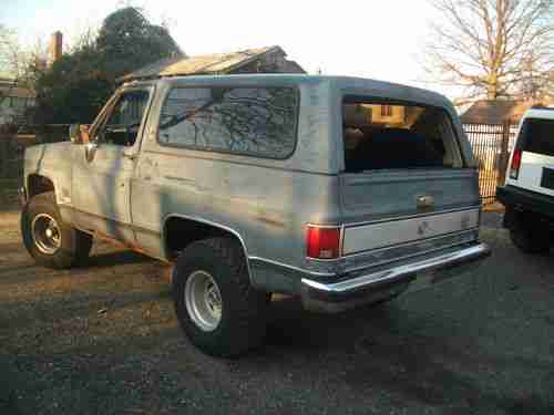 1989 Chevrolet Blazer Silverado Sport Utility 2-Door 5.7L, US $2,500.00, image 9